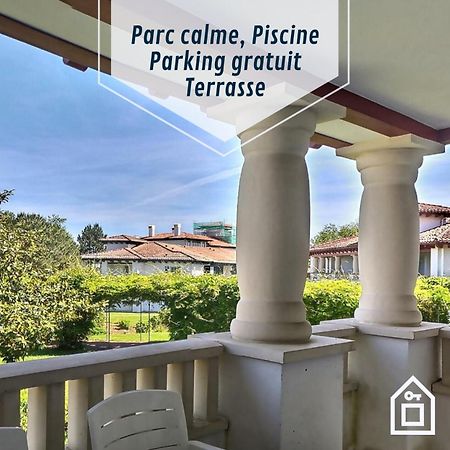 Hasparren-121 T2 Terrasse Et Piscine ユリューニュ エクステリア 写真